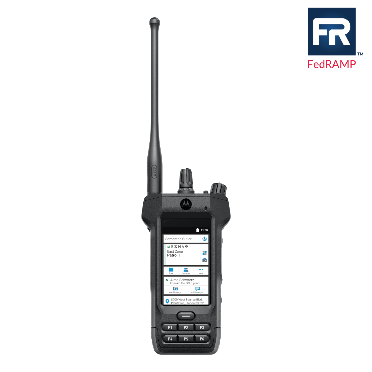 APX N70 front screen