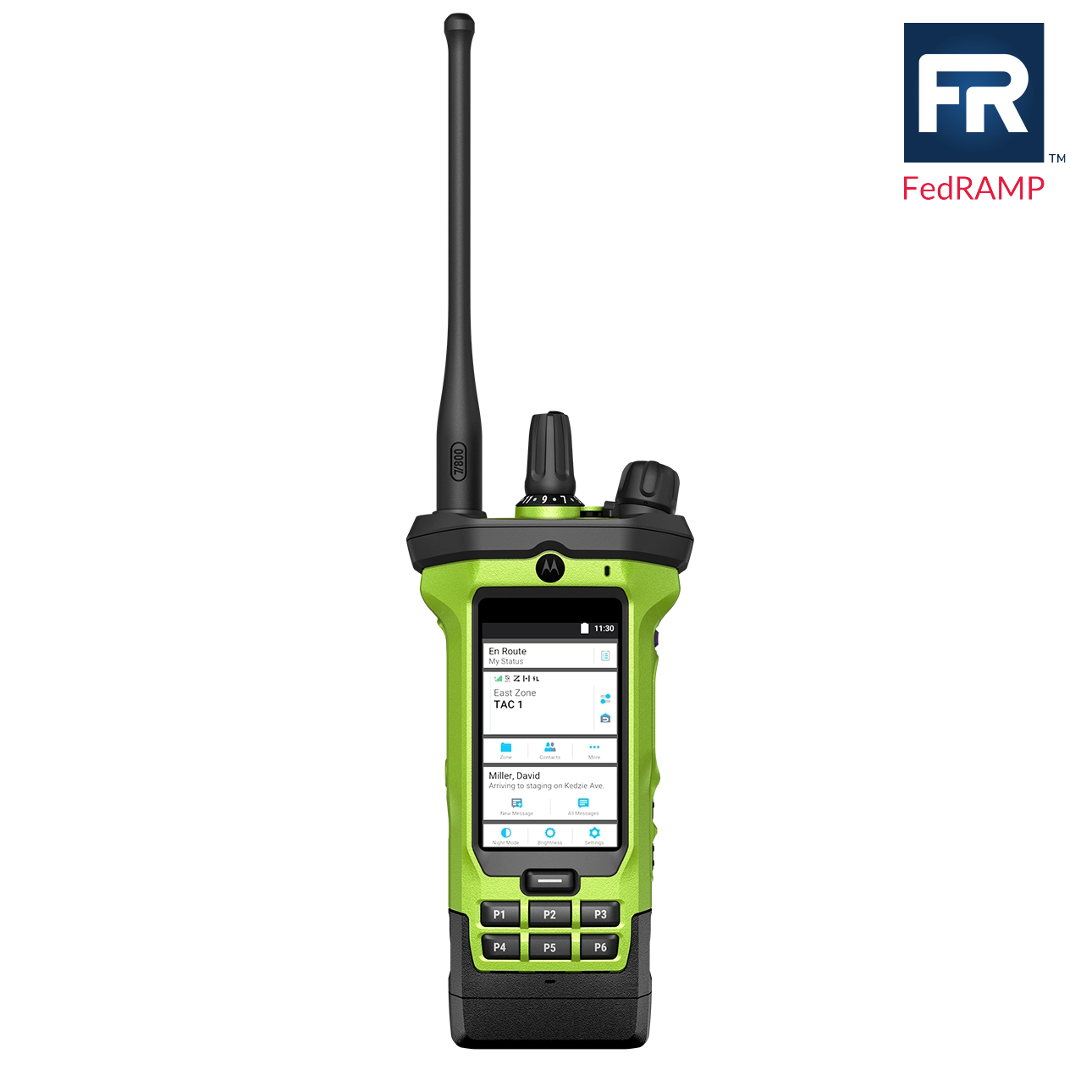 Front of N700 XE Single-band P25 Smart Radio