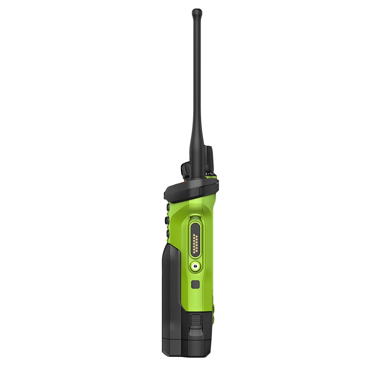 Side of N700 XE Single-band P25 Smart Radio