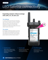 LEO satellite connectivity fact sheet