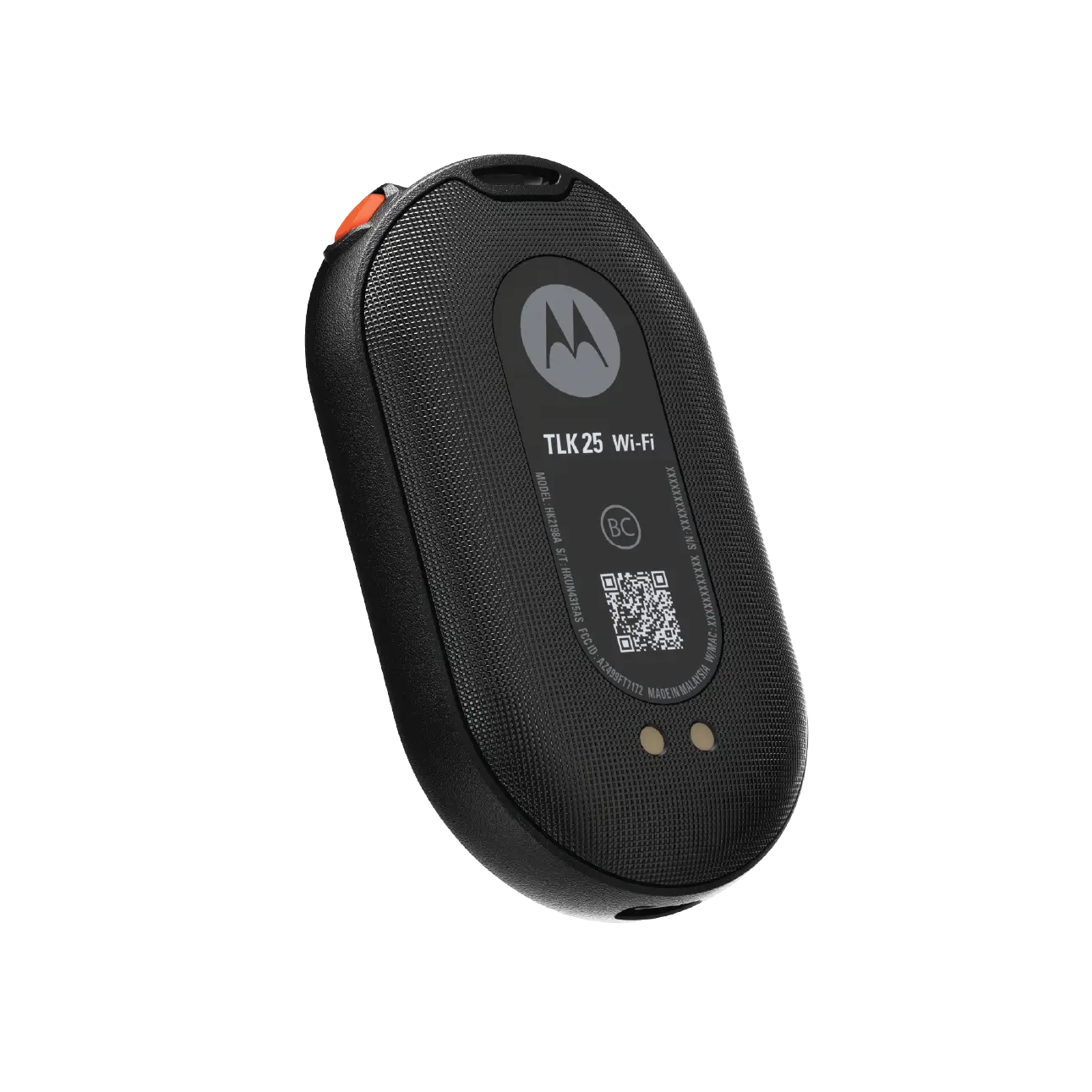 tlk 25 device back with qr code