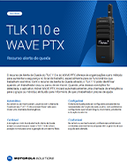 Alerta de queda do TLK 110
