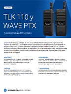 Trabajador solitario del TLK 110