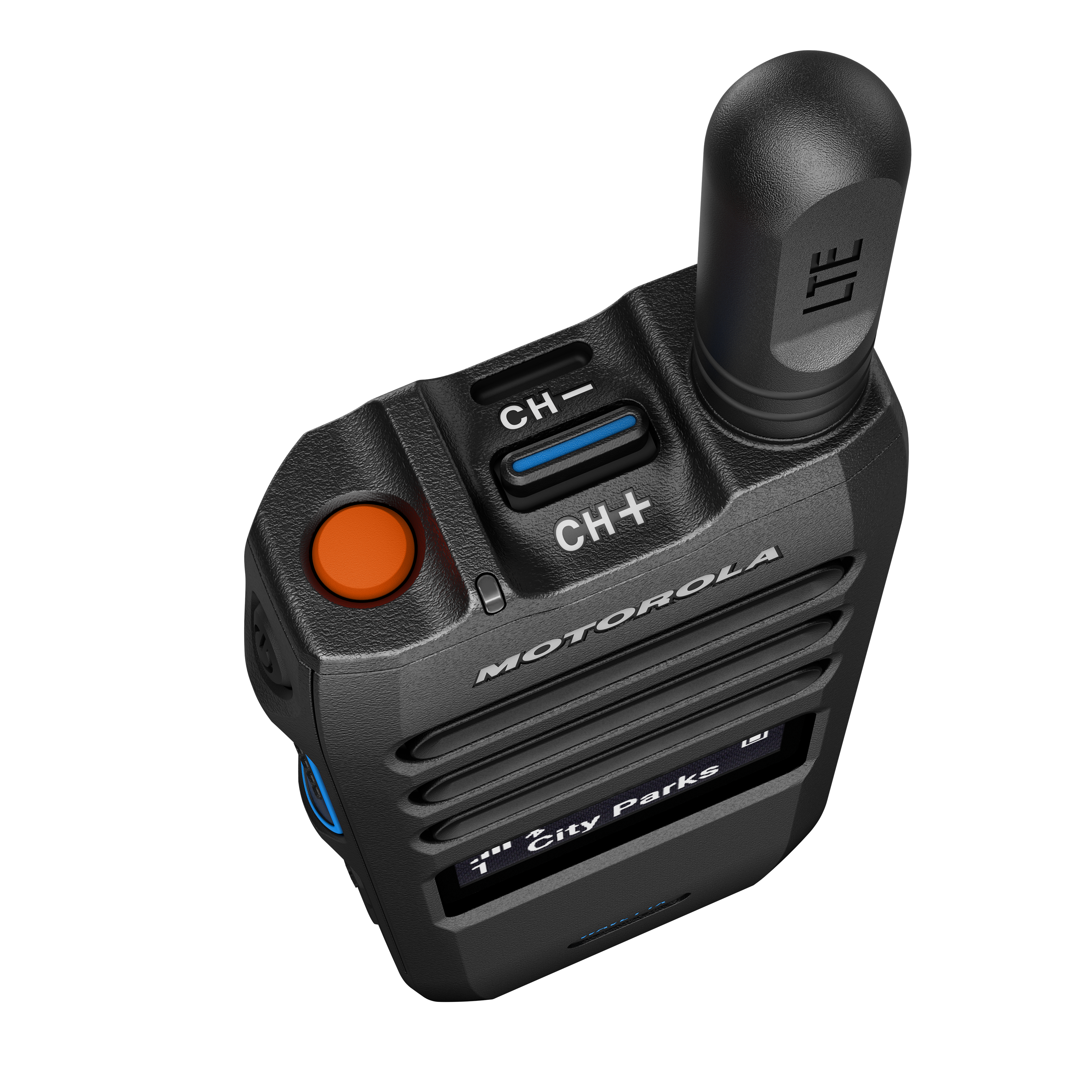 tlk 110 broadband radio top emergency button