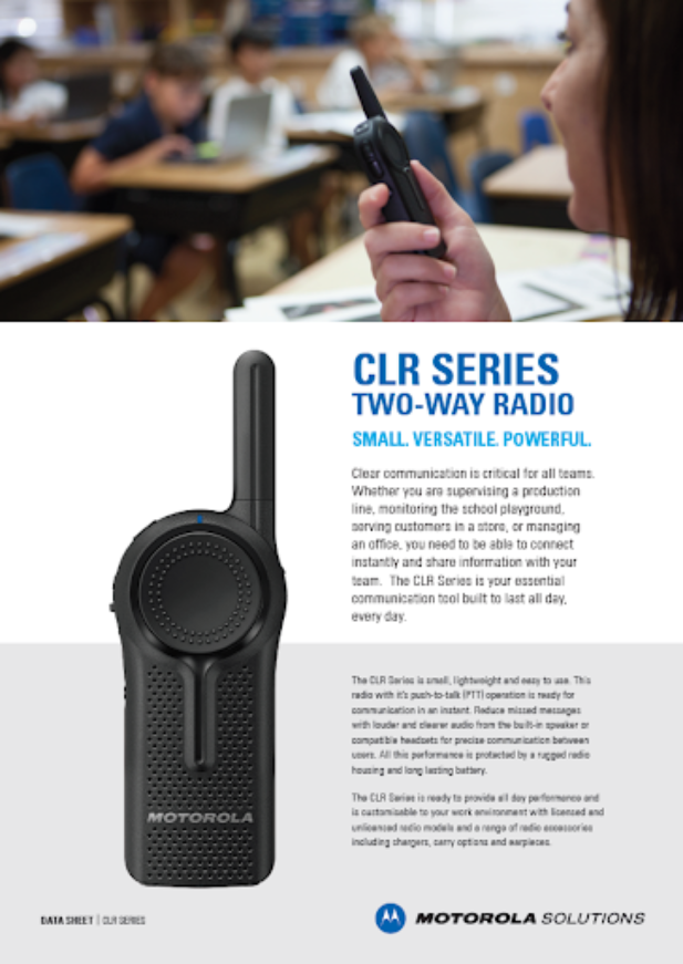 CLR Specification Sheet