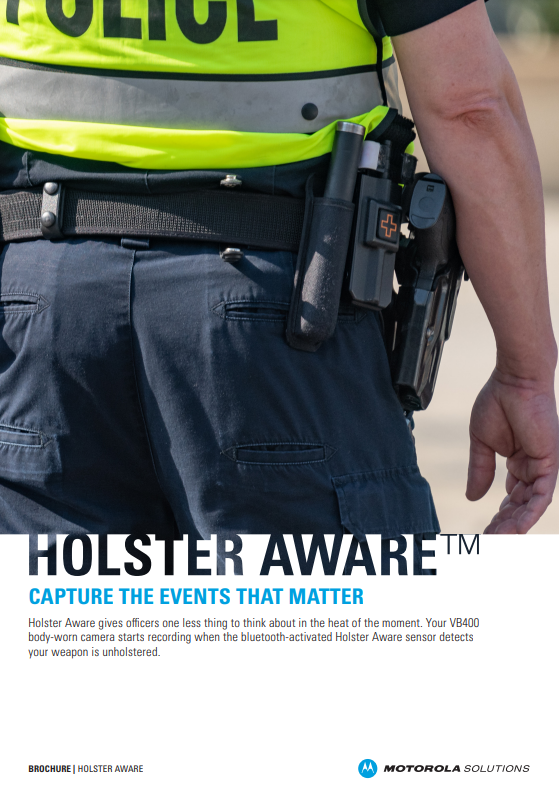 VB400 and Holster Aware Integration Flyer
