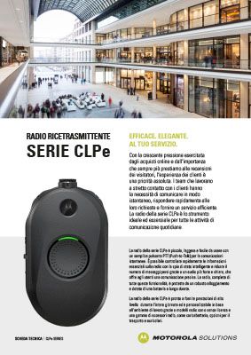 Radio Ricetrasmittente Serie CLPe 
