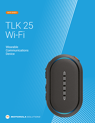 TLK 25 Wi-Fi Data Sheet