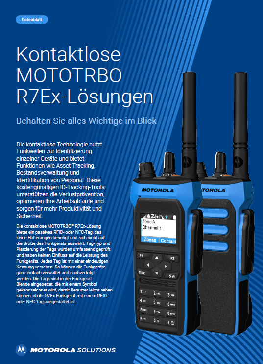 Kontaktlose R7Ex-Lösungen mit RFID und NFC – Datenblatt-Vorschaubild