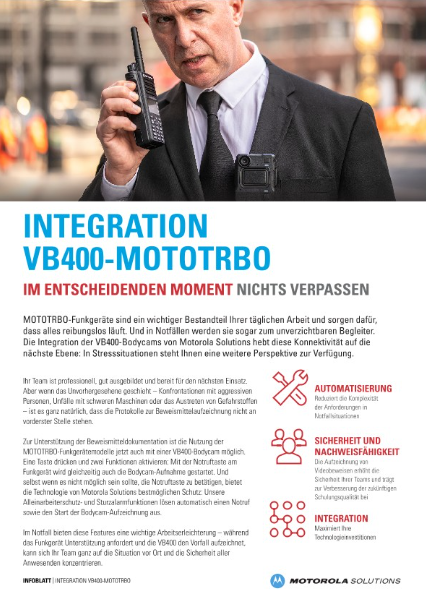 VB400-MOTOTRBO-Integration