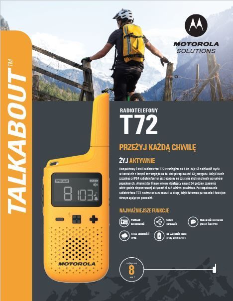 TALKABOUT T72 Karta katalogowa