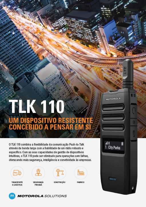Brochura do TLK 110