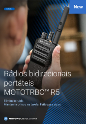 Folheto do MOTOTRBO R5