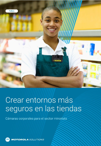 Cámaras corporales para el sector minorista Folleto