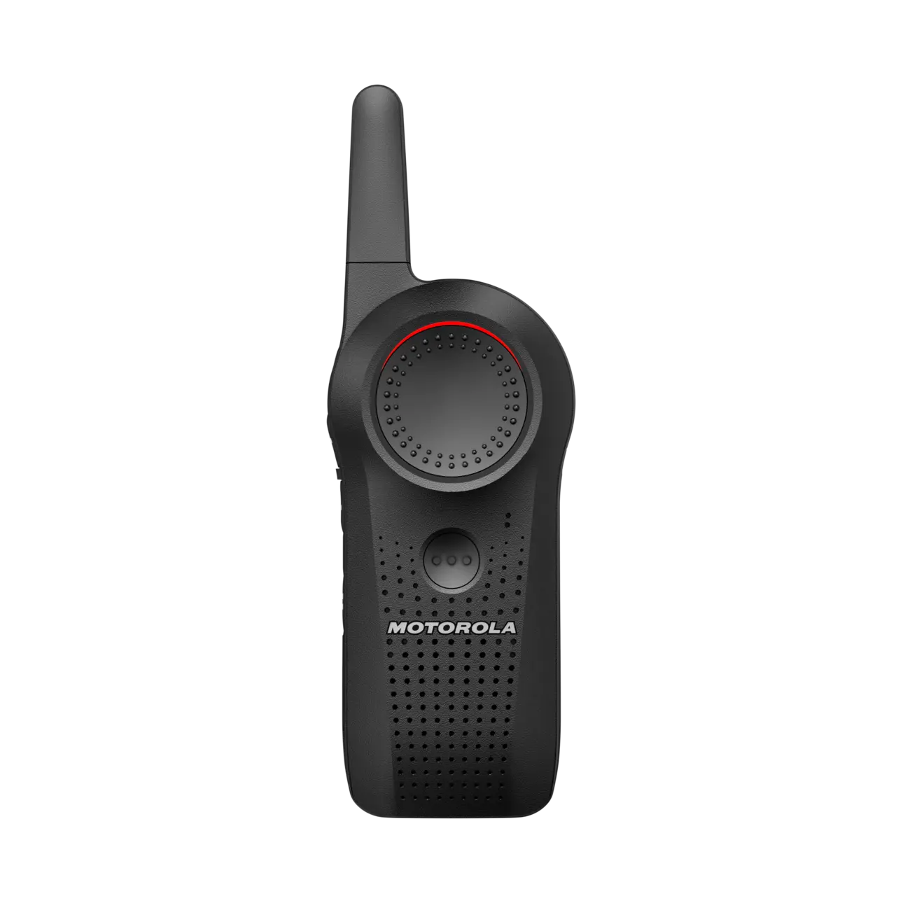 front of device, red LED