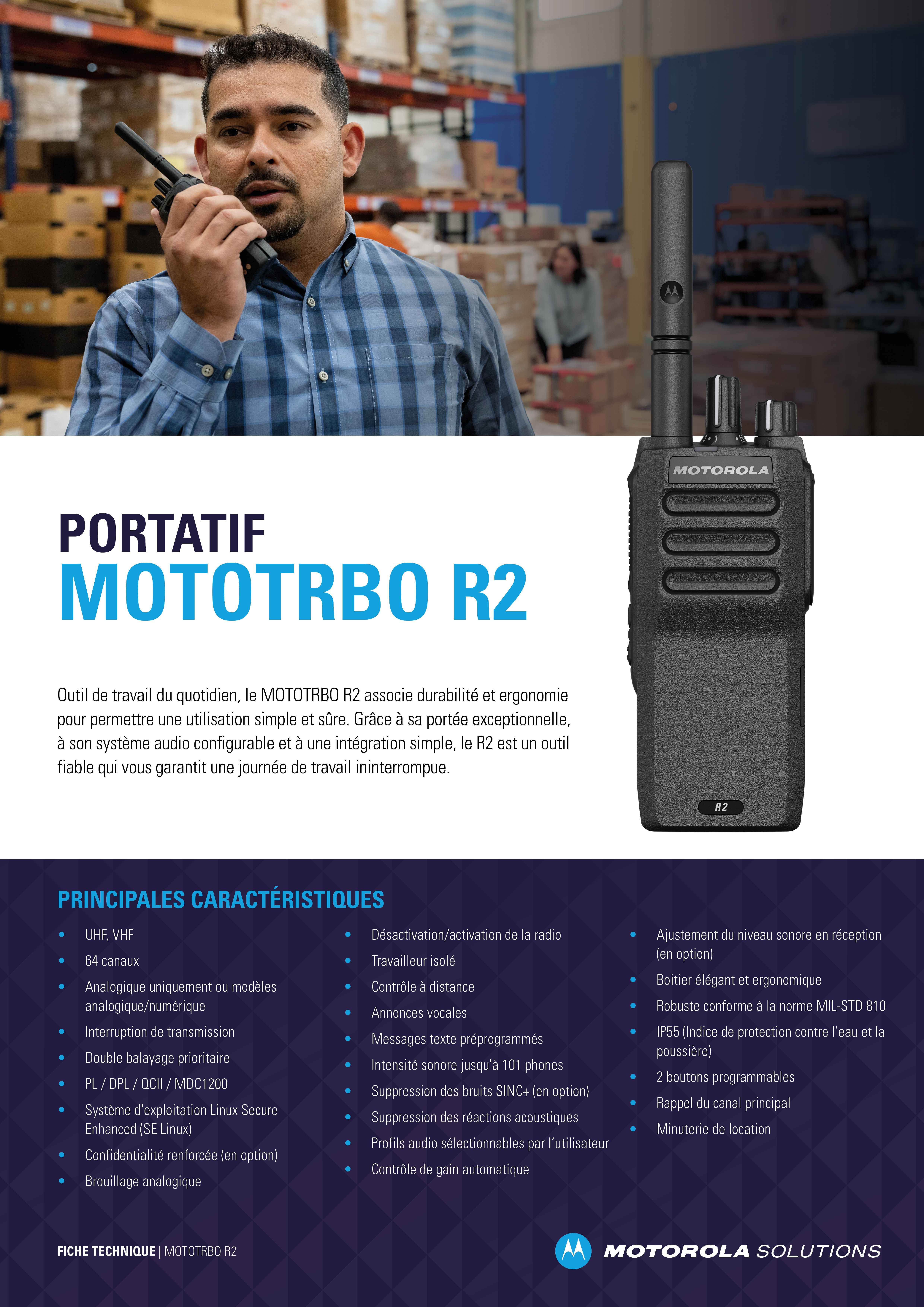 MOTOTRBO R2 Datasheet Thumbnail