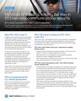 APX FIPS 140-3 Level 3 Validation Fact Sheet