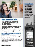 MOTOTRBO Ion Ecosystem Brochure Hospitality