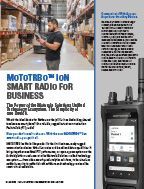 MOTOTRBO Ion Ecosystem Brochure Transportation Logistics
