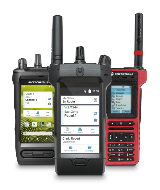 Portable and mobile radios