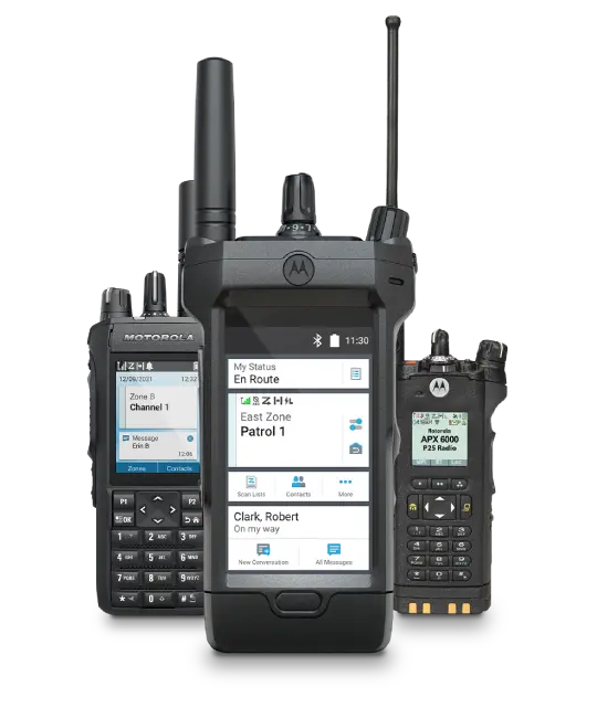 Portable and mobile radios