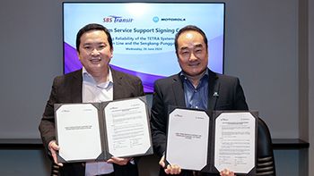 SBS Transit and Motorola Solutions ink long term contract