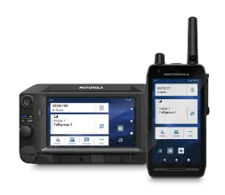 TETRA portabale and mobile radios