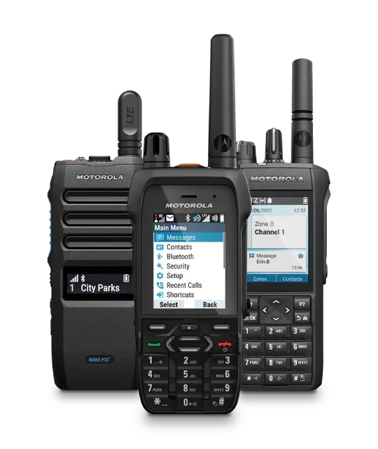 Portable and mobile radios
