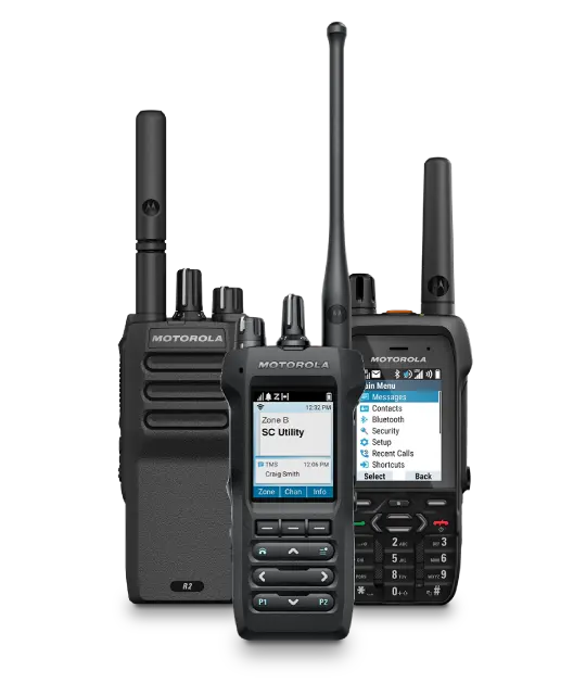 Portable and mobile radios