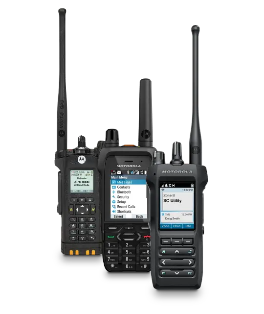 Portable and mobile radios