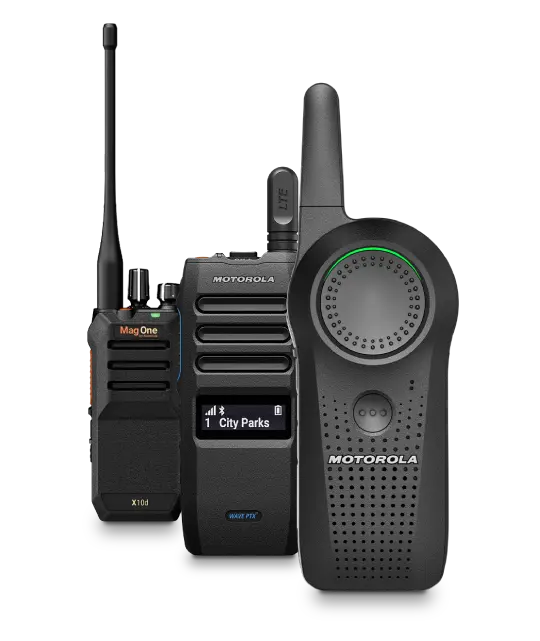 Portable and mobile radios