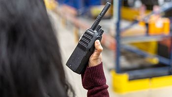 MOTOTRBO radio in Shanghai plant