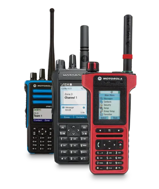 Portable and mobile radios
