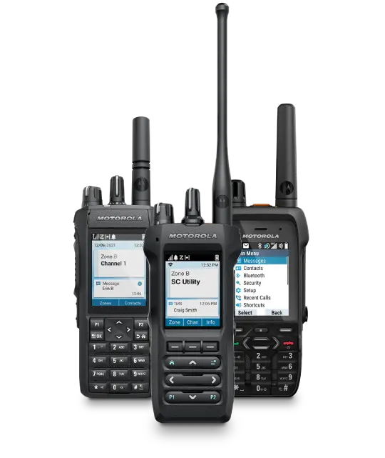 Portable and mobile radios