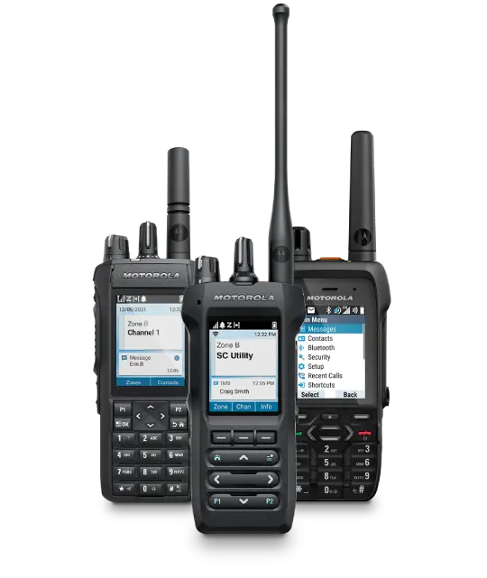 Portable and mobile radios