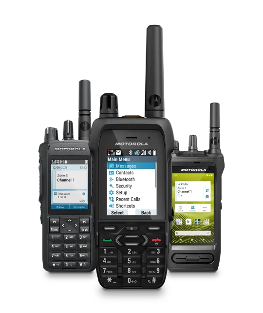 Portable and mobile radios