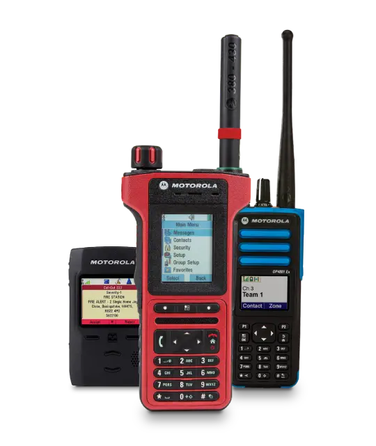 Portable and mobile radios