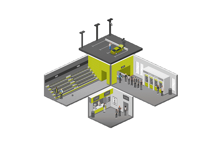 Stadiums & Theme Parks Stadiums & Theme Parks