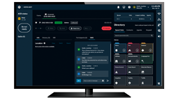 Showing the VESTA NXT screen to illustrate how easy it is to use even for first-time users. 