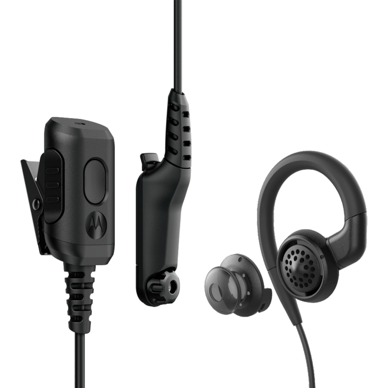 2-Wire Swivel Loud Audio Earpiece with Eartip (PMLN8295)
