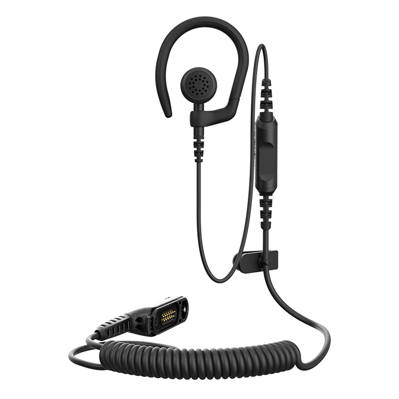 1-Wire Single Earbud with Removable Earhook (PMLN8337)