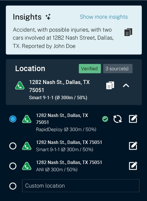 Focus panel
