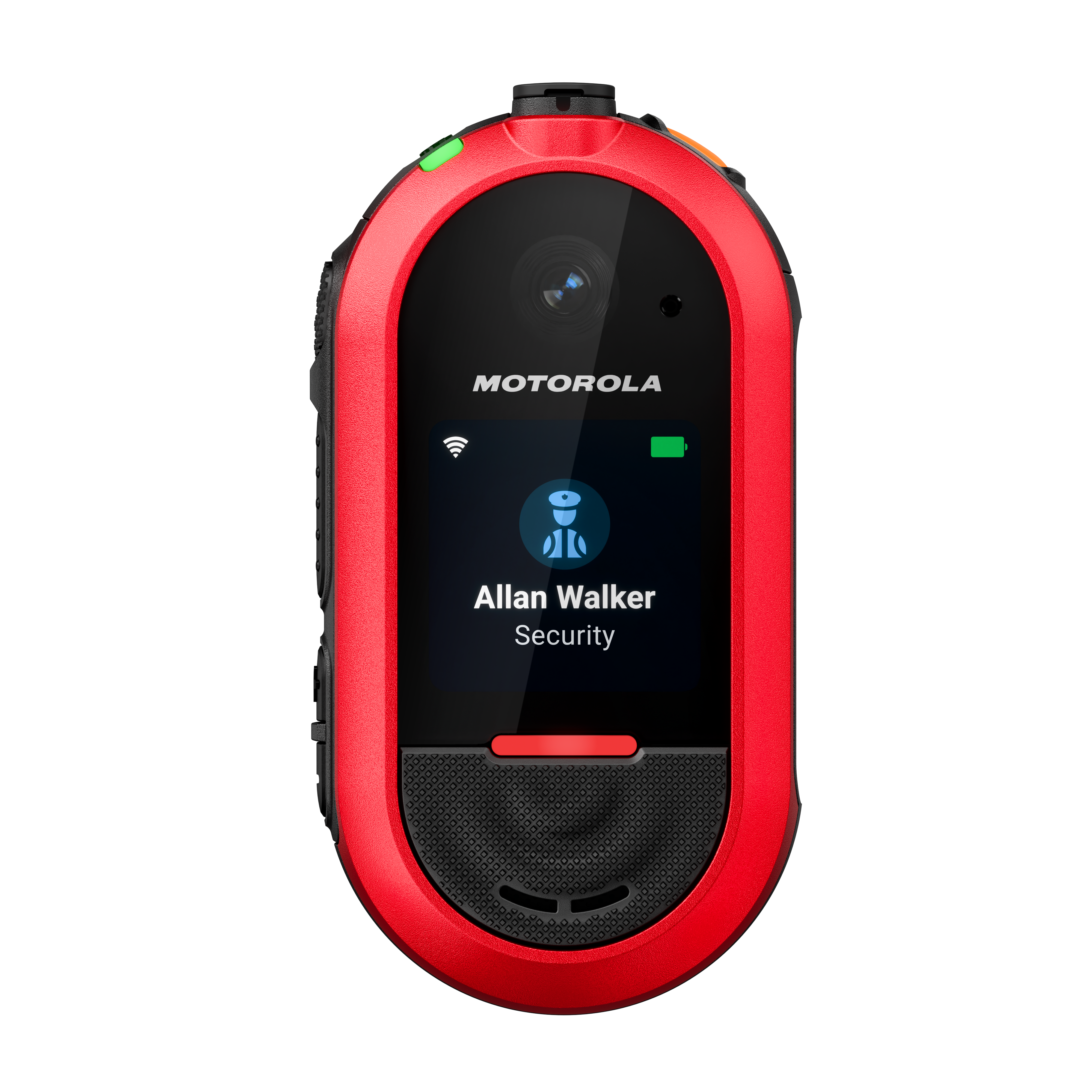 SafetyCam 3 front angle in red