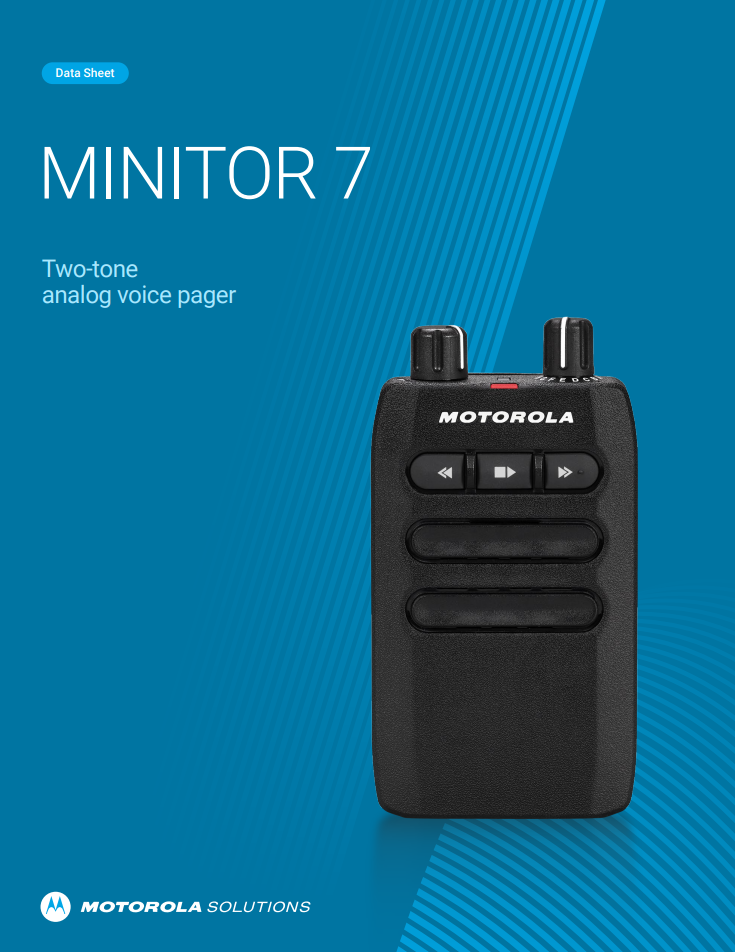 MINITOR 7 Datasheet