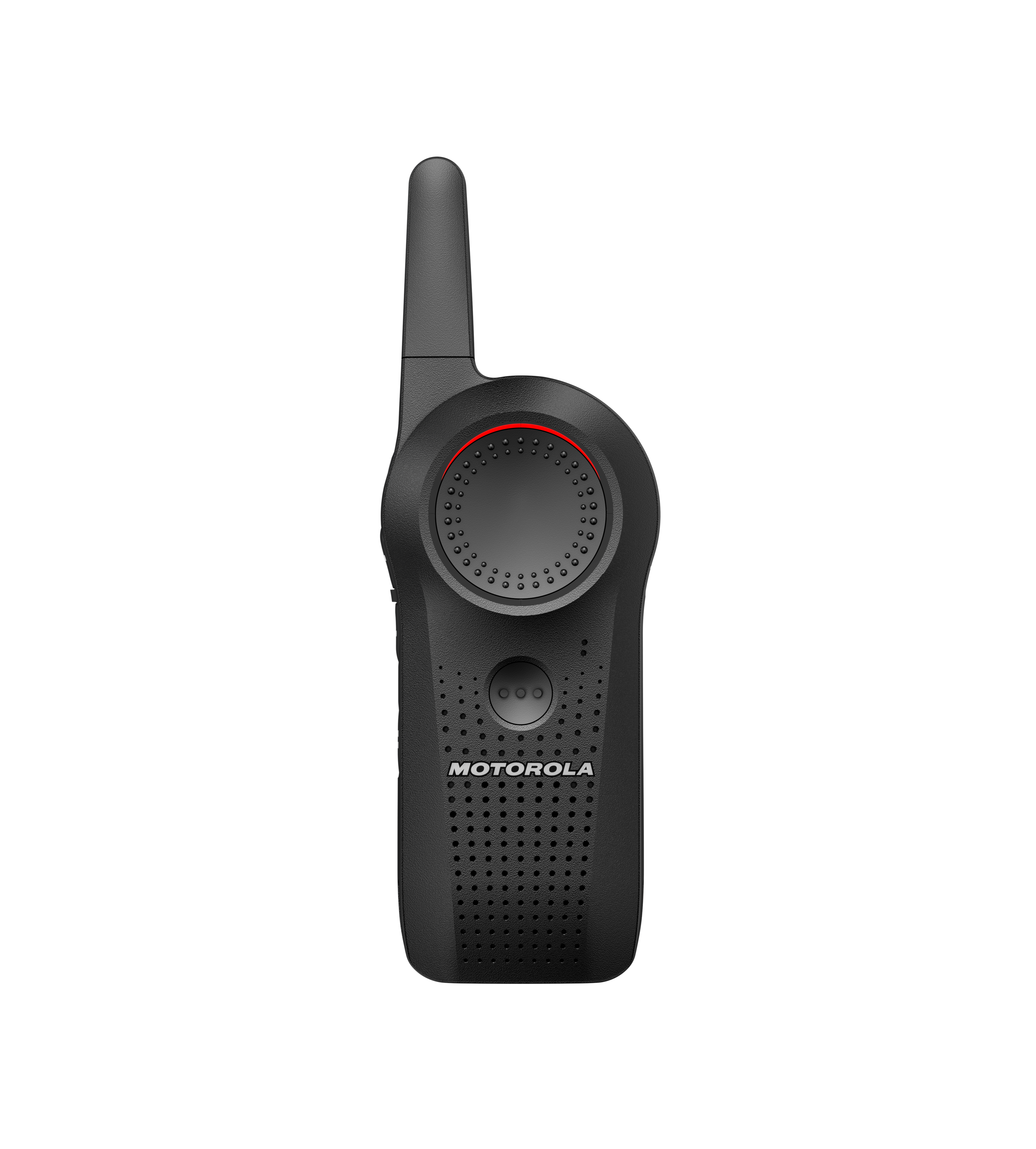 front of device, red LED
