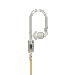 Oreillette de réception uniquement, tube translucide pour audio fort