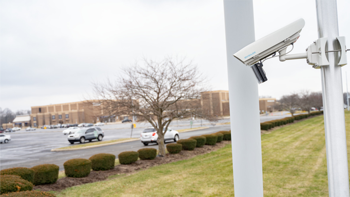 license plate recognition video camera