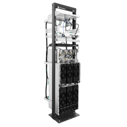 Photo of an ESS rack