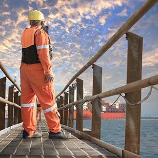From ports to vessels at sea communication is vital
