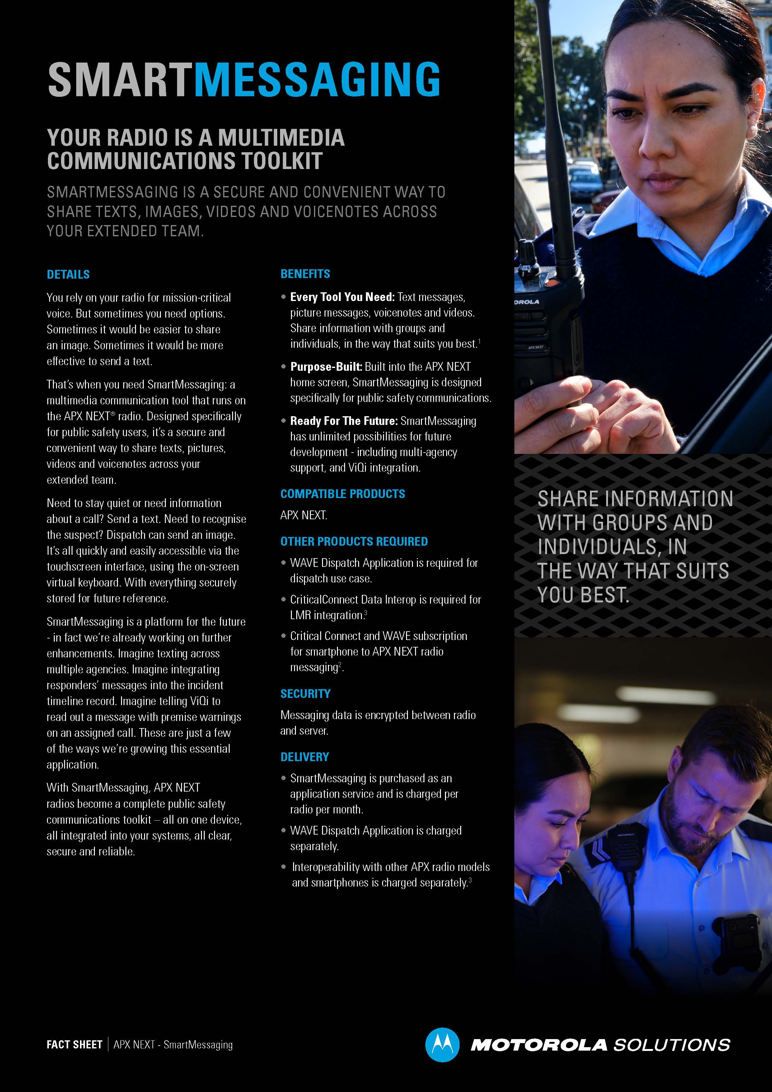 SmartMessaging Fact Sheet 